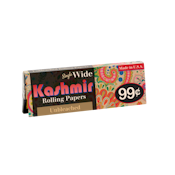 Kashmir Single Wide Rolling Papers - Unbleached