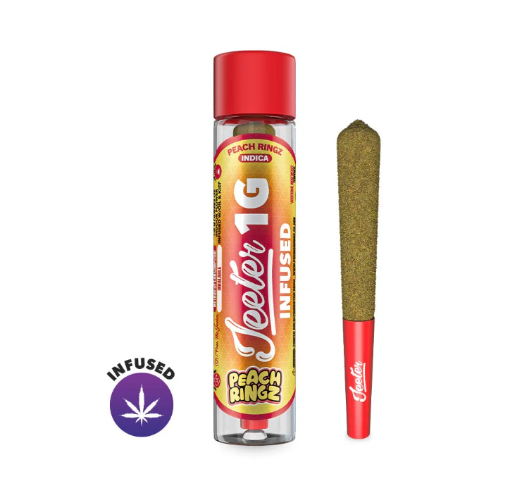 Jeeter - Jeeter - Peach Ringz - 1g Infused Pre-Roll Main Image