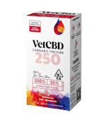 VetCBD - Cannabis CBD:THC Tincture Extra Strength- 250mg:25mg - 60ml