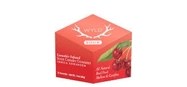 Wyld - Sour Cherry Gummies - 100mg