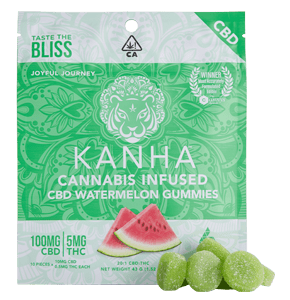 KANHA - 20:1 Watermelon CBD Gummies - Kanha
