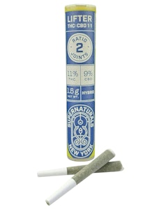 Supernaturals - Supernaturals - Lifter 1:1 (THC:CBD) - 11% THC/ 9% CBD - 2pk x 0.75g - Pre-Roll