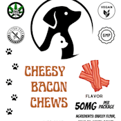 CBD for Pets - Cheesy Bacon Flavored Chews 50mg