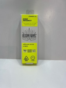 Bloom Farms - Melon Gum Hybrid HiPo Disposable .42g -Bloom Farms