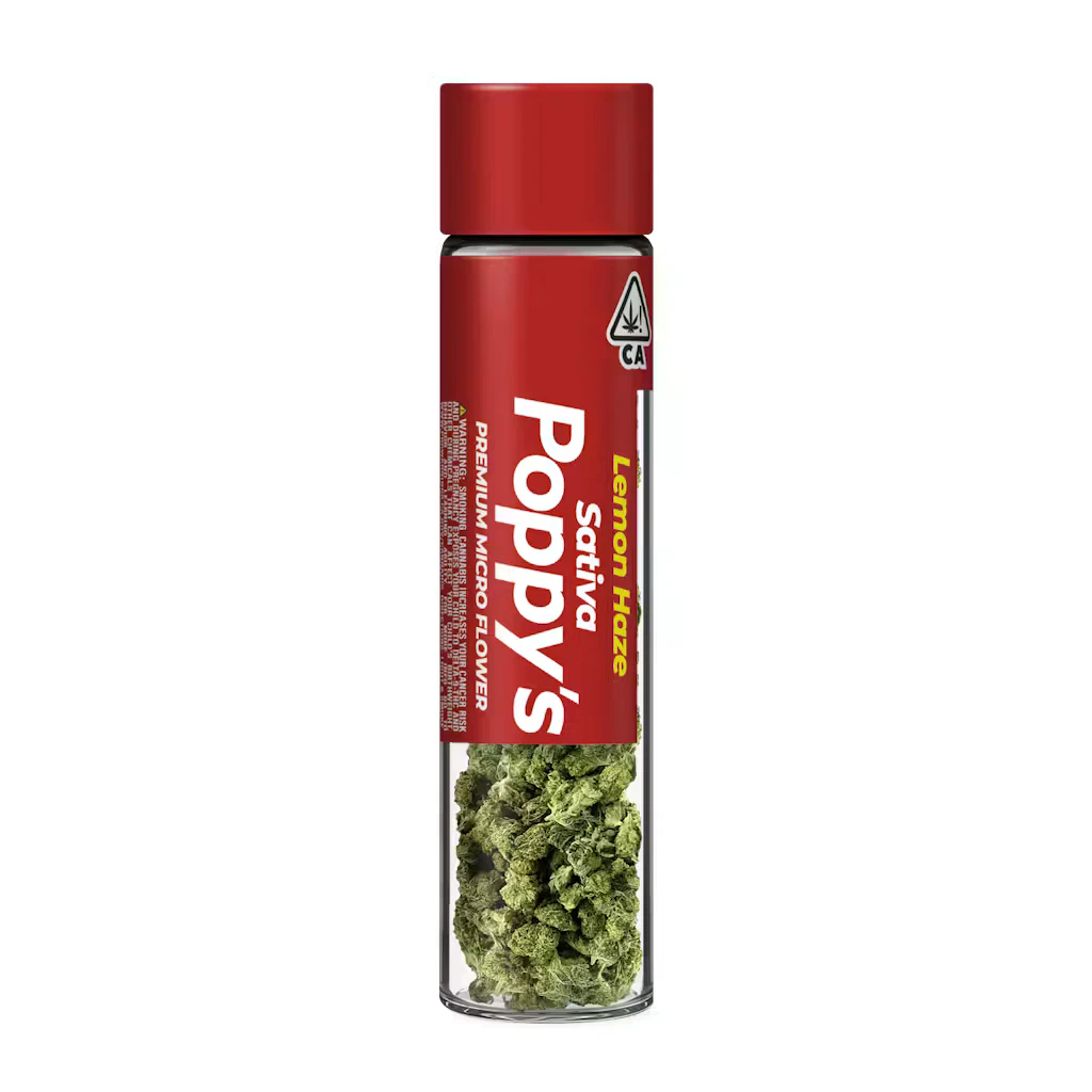 Poppy's - Poppy's | Lemon Haze 3.5g (Sativa) - Premium Micro Flower Main Image