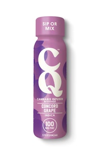 CQ - CQ | Concord Grape | Indica | 2.2 oz Shot | 100mg THC | DOH