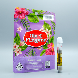 OLE'4 FINGERS - Sojay Haze 1g Cart - Ole' 4 Fingers