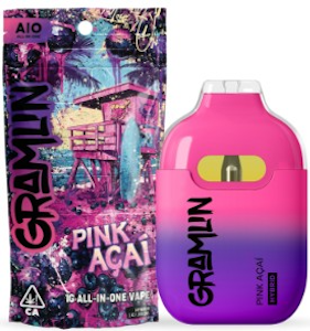 GRAMLIN - GRAMLIN | PINK ACAI - AIO | CARTRIDGE | 1G
