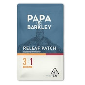 30mg 3:1CBD Rich Releaf Transdermal Patch - Papa & Barkley 