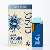 CLSICS | BLUE CRACK ROSIN - AIO | CARTRIDGE | 1G