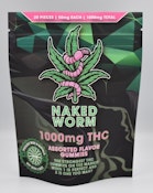 NAKED WORM HYBRID 1000mg - 20pcs