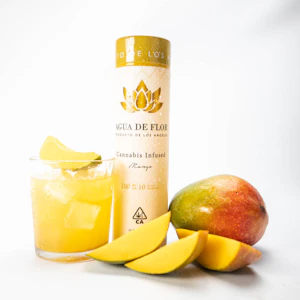 Agua De Flor - Mango Infused Drink - 100mg - Agua De Flor