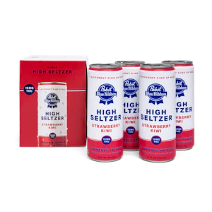 PABST - PABST | HIGH STRAWBERRY KIWI - 4PK | BEVERAGE | 40MG