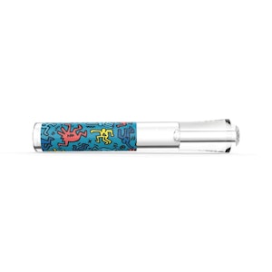 Keith Haring - Keith Haring - Glass Taster Multi Blue - Non-cannabis