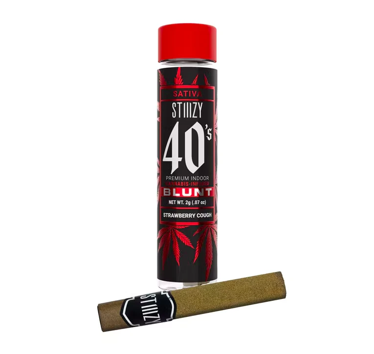 STIIIZY - Strawberry Cough (S) | 2g Infused Blunt | Stiiizy 40's Main Image