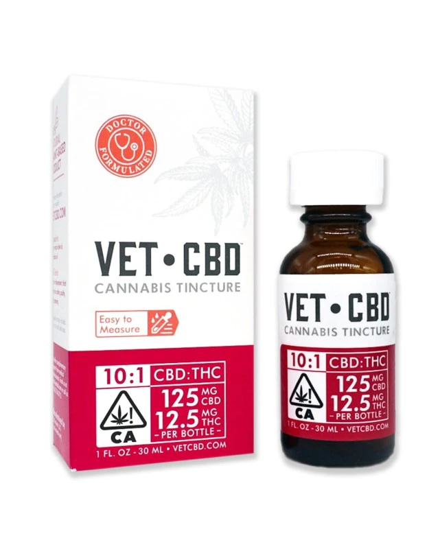 VETCBD - Tincture  10:1  CBD/THC - VET CBD Main Image