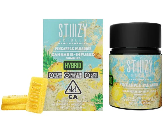 STIIIZY - [STIIIZY] Gummies - 100mg - Pineapple Paradise (H)(PROMO) Main Image