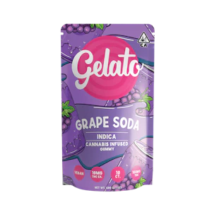 GELATO - Grape Soda 100mg 10 Pack Gummies - Gelato