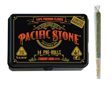 PACIFIC STONE - [Pacific Stone] Pre-roll 14 Pack - 7g - Starberry Cough (S)
