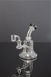 THE MIGHTY QUINN - #20 Bougie Mini Glass Dab Rig