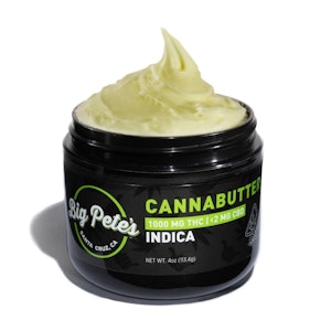 Big Pete's - Cannabutter 1000mg 4oz Indica Jar - Big Pete's