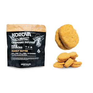 Korova - Peanut Butter Mini Cookies 100mg