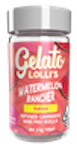 Gelato - Watermelon Lollis 3g 5pack Infused Preroll - Gelato