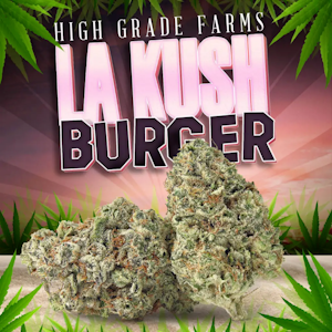 High Grade Farms - LA Kush Burger 3.5g Jar - High Grade Farms