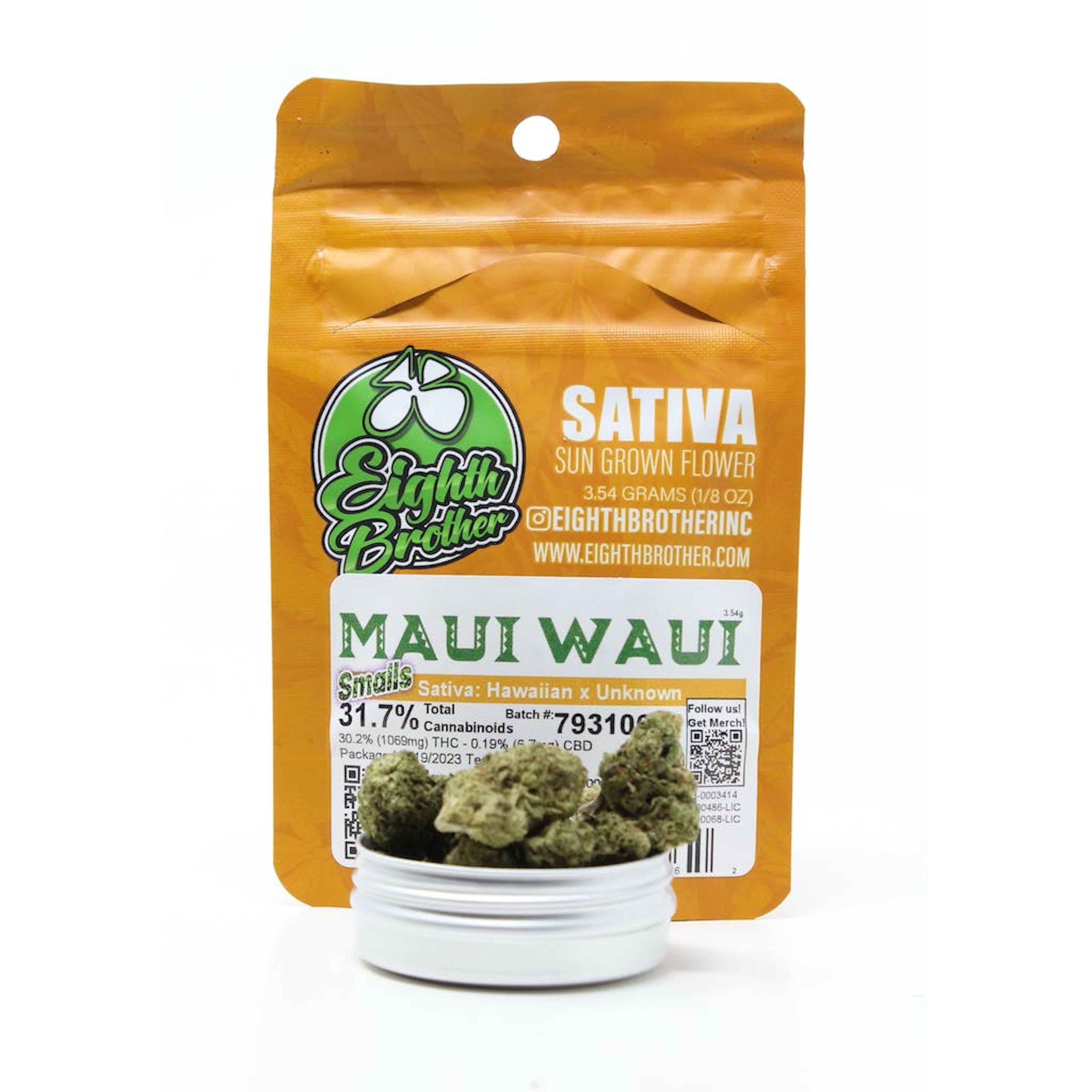 Eighth Brother Maui Waui Smalls Flower 3.5g