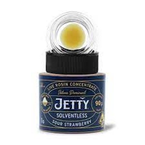 Jetty - Jetty 1g Sour Strawberry Live Rosin