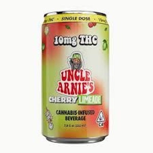 UNCLE ARNIE'S - [Uncle Arnie's] THC Drink - 10mg - Cherry Limeade (H)