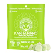 Kanha Nano Hybrid Sublime Key Lime Gummies 100mg