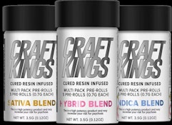 [REC] Craft Kings | Sativa Blend | 3.5g/5pk Infused Preroll