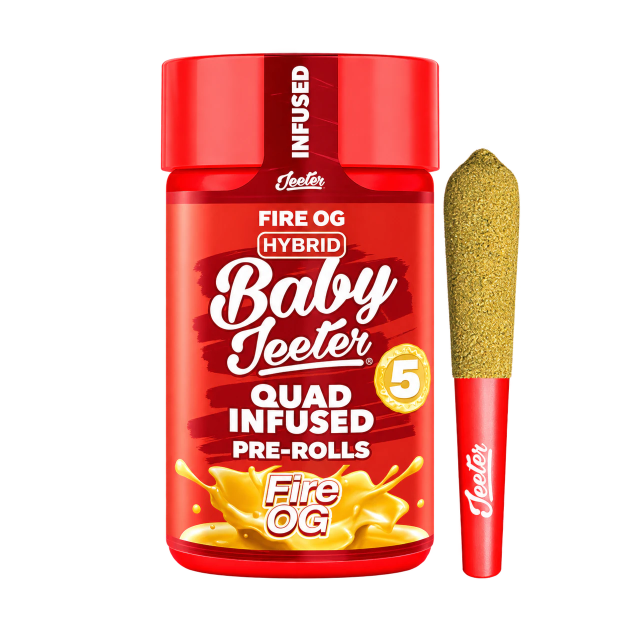 Jeeter - Jeeter | Fire OG | Quad Infused | Baby Jeeter | 5pk Main Image