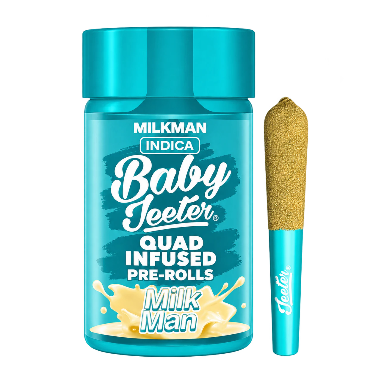 Jeeter - Jeeter | Milk Man | Quad Infused | Baby Jeeter | 5pk Main Image