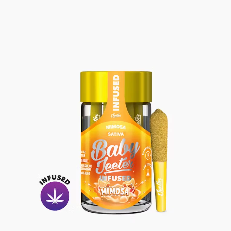Jeeter - Baby Jeeter - 5pk Infused Prerolls - Mimosa Main Image