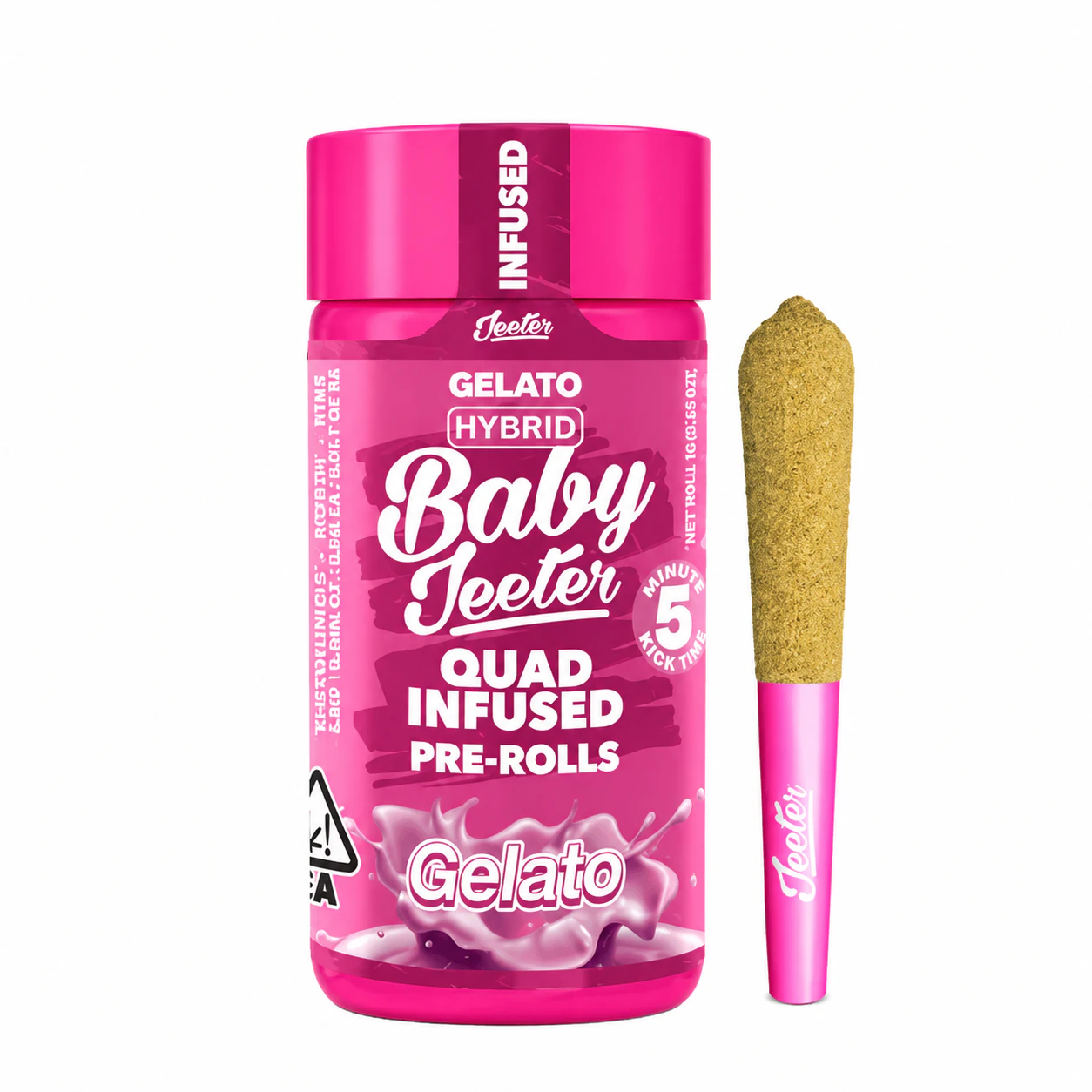 Jeeter - Jeeter | Gelato | Quad Infused | Baby Jeeter | 5pk Main Image