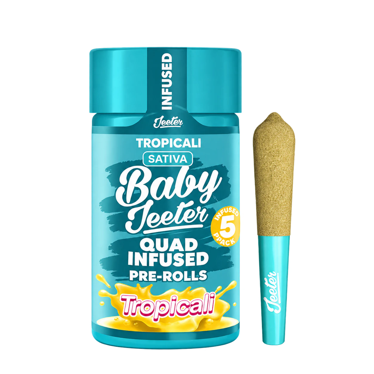 Jeeter - Jeeter | Tropicali | Quad Infused | Baby Jeeter | 5pk Main Image