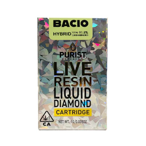 Purist Extracts - Purist Extracts Liquid Diamond Cartridge 1g - Bacio 88%
