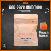 BAD DAYS | PEACH DIESEL THC:CBD | LIVE RESIN GUMMIES - 15MG:5MG