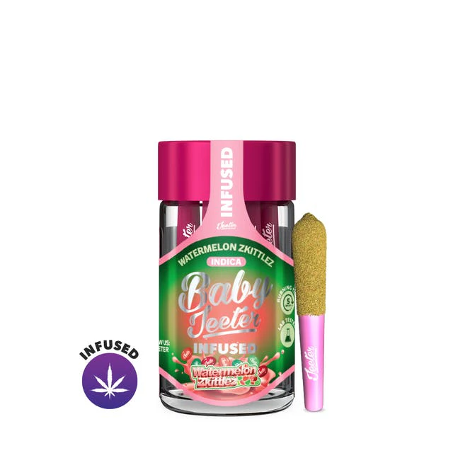 Jeeter - Jeeter Baby Jeeter Infused Pre-Rolls Watermelon Zkittlez 2.5g Main Image