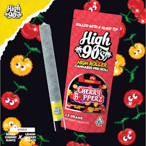 HIGH 90'S - High 90's - 1.5g Pre Roll - Cherry Bopperz