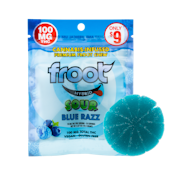 Froot Gummy 100mg Sour Blue Razz Hybrid