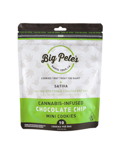 Big Pete's - Big Pete's - 100mg 10pk Cookies - Chocolate Chip Sativa
