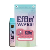 Effin' | Distillate Disposable | Deep Sleep Dreamy Dark Cherry 14:1:1 THC:CBN:CBG | 1g