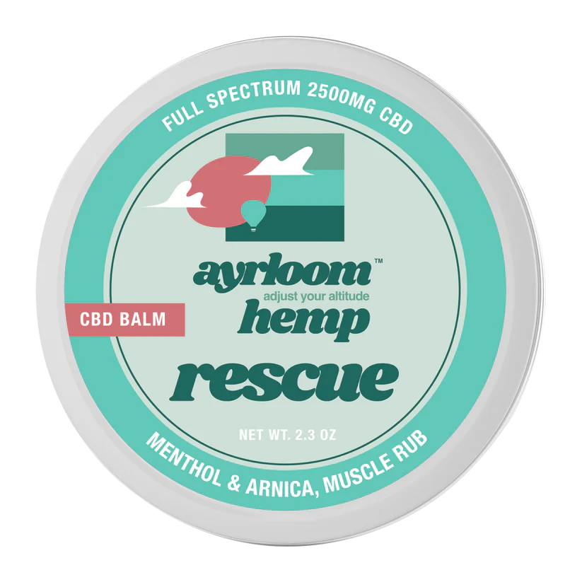 ayrloom - Ayrloom | Balm | Rescue | 1000 THC: 1000 CBD Main Image