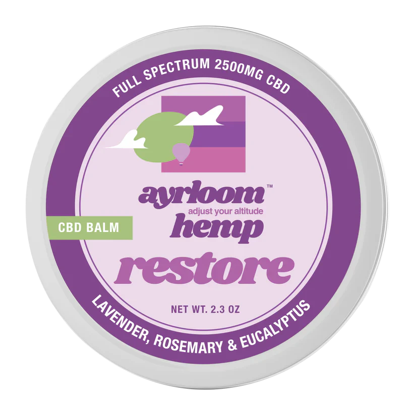 ayrloom - Ayrloom | Balm | Restore | 1000 THC: 1000 CBD Main Image