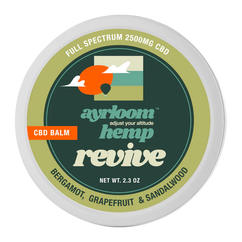 ayrloom - Ayrloom | Balm | Revive | 1000 THC: 1000 CBD Main Image