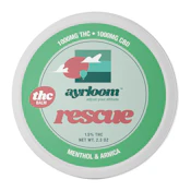 Rescue (MA) (1:1 THC:CBD) 1000mg THC : 1000mg CBD - 2.3oz - Topicals - Ayrloom