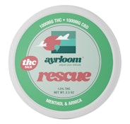 Ayrloom | THC Balm | Rescue | 2.3oz Tin | 1000mg